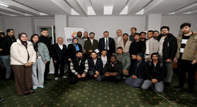  Çiftçi, Uluslararası öğrencilerle buluştu